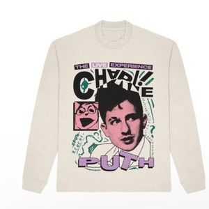 Brand new Charlie puth long sleeve 2024